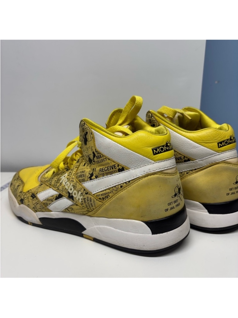 Reebok Monopoly Reverse Jam sneakers size 9 - Picture 4 of 7
